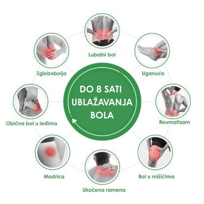 Wellnee Flasteri Za Ublažavanje Bola (10 Komada)